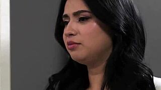 girlsway angry milf jessica ryan almost caught spanking and raw fingering stepbae ophelia purr