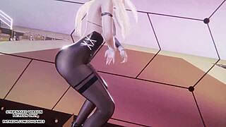 Mmd chung ha stress ahri kpop dance