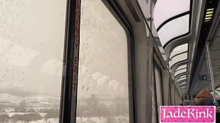 cabin girl fucked by handsome stranger on amtrak train