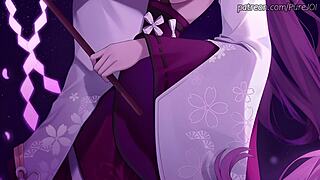 special feminization training with girlfriend yae miko