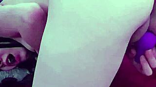 Quirky Alt Teen Loves Buzzing Her Clit And Puffy Pussy