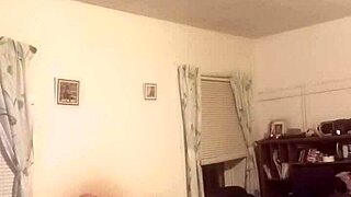 Amateur Plays With Small Cock Before Bed