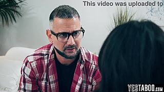 Mature Caring Stepdad Fucks Horny Teen Stepdaughters Hairy Pussy