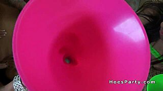 Private fuck party with two sexy amateurs