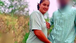 Indian property dealer meets land owner in jungle for outdoor fun