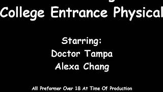Tampa university entrance physical alexa chang
