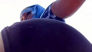 Big ass oiled ready to clap for