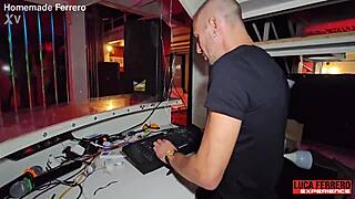 we meet two hot girls at the club for fun