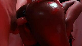 Amari Anne Big Ass Backshots With White Cock