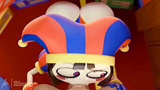 pomni the amazing digital circus 3d compilation the best hot animations