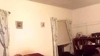 Amateur Plays With Small Cock Before Bed