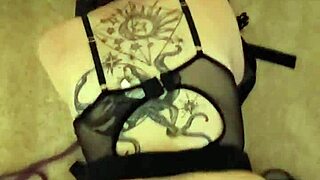 Redhead Submissive Slavegirl In Black Lace Lingerie Begs For Anal While Her Master Fucks Her Mouth Before Getting Tied Up Anal Fucked