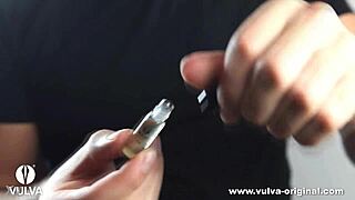 squirting teen 18+ sells pussy juice in bottle vulva original