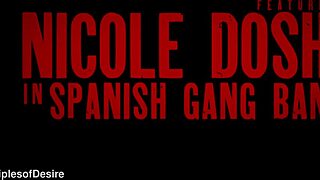 nicole doshi gets gang banged in spain with double vag