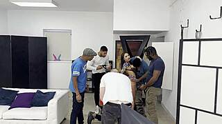 Behind the scenes all in bbc gangbang with monika fox anal and deepthroat
