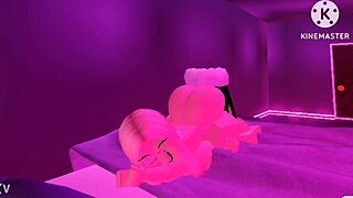 Horny Lesbians Scissor Each Other Wildly