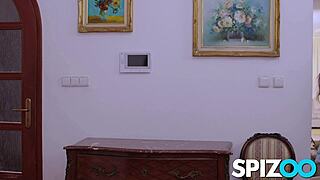 Sofia smith lets out her sweet moans while enjoying a big cock