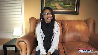 nerdy sylvia tiny 18+ glasses newbie gagging passionate thirsty swallow