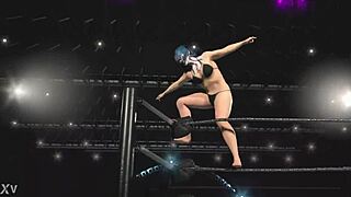 Wwe 2k26 Asuka Shows Her Bikini Entrance In Game Video