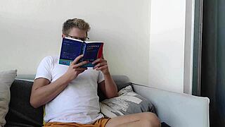 Dominant GF Rides Nerds Face Hard