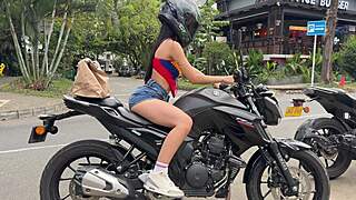 Dominating And Destroying The Ass Of Hot Colombian Delivery Girl
