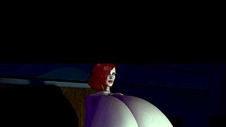 3d hq redhead pov cowgirl riding sex big tits firm tits solo wsound added