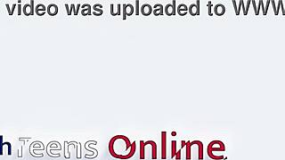 Rae fucks herself with a dildo until she cums