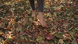 Leaves Crunching Underfoot Asmr