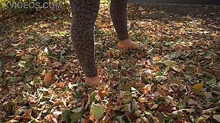 Leaves Crunching Underfoot Asmr