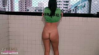 Married Milf Fan From Brazil Dances And Takes Off Her Clothes