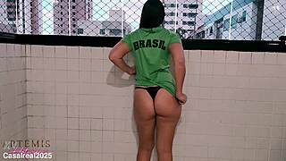 Married Milf Fan From Brazil Dances And Takes Off Her Clothes