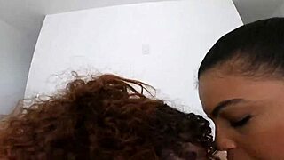 teen ebony pussies sharing big white cock - kira perez maya farrell