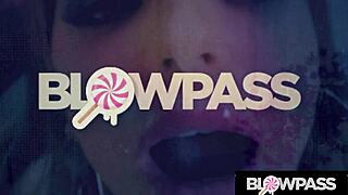 blowpass nervous milf ivy ireland first date turns into sloppy blowjob